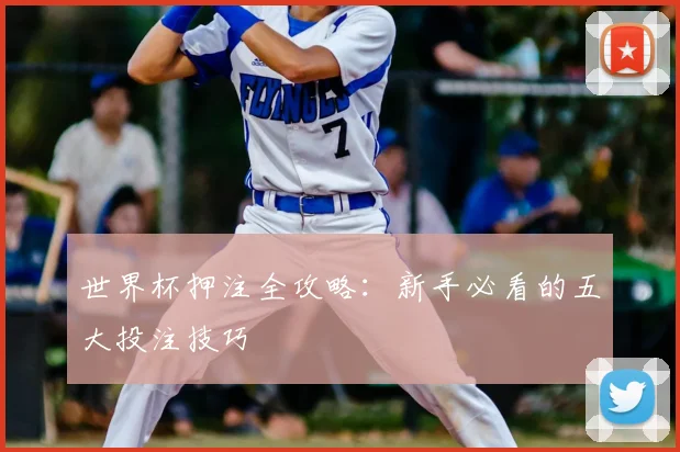 世界杯押注全攻略:新手必看的五大投注技巧